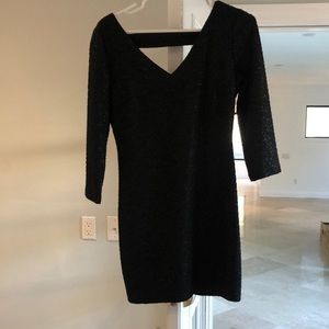 Black sparkle mini dress BCBGeneration
